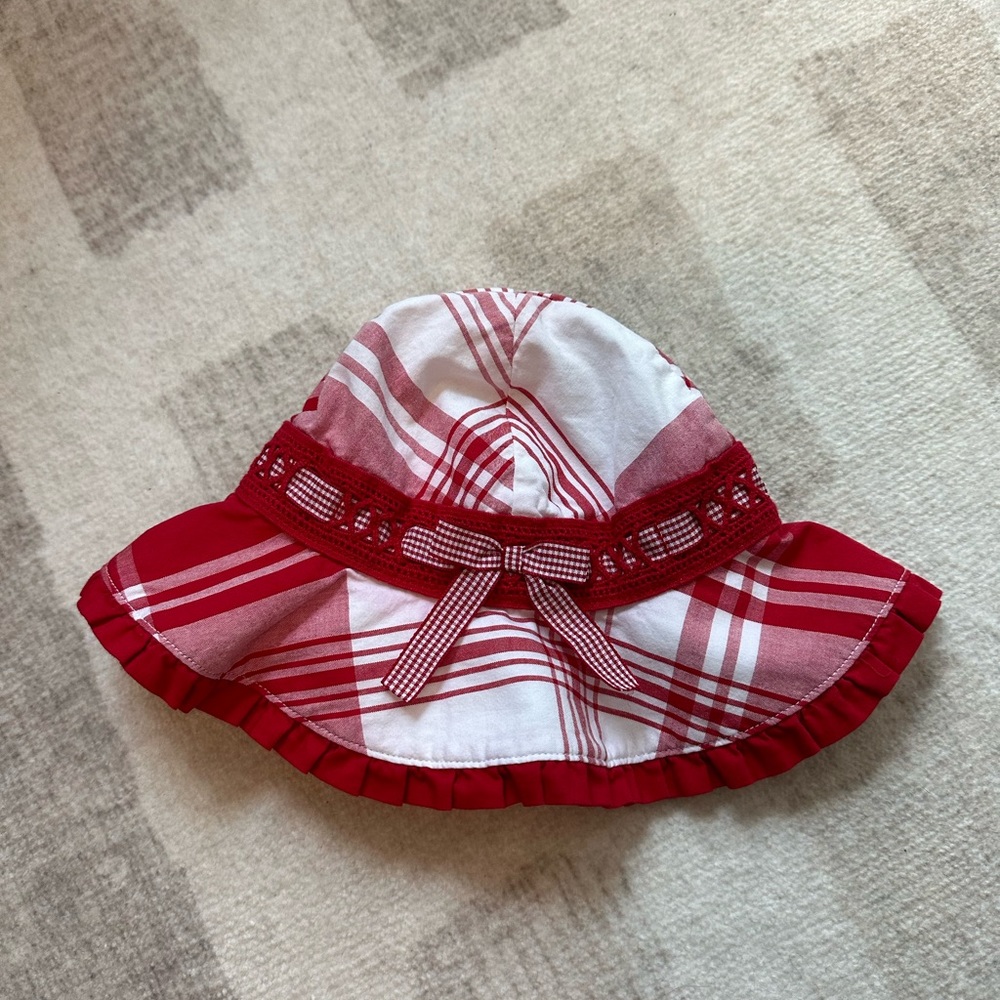 Janie and Jack ‘American Picnic’ Sunhat (Size 0-6 Months)